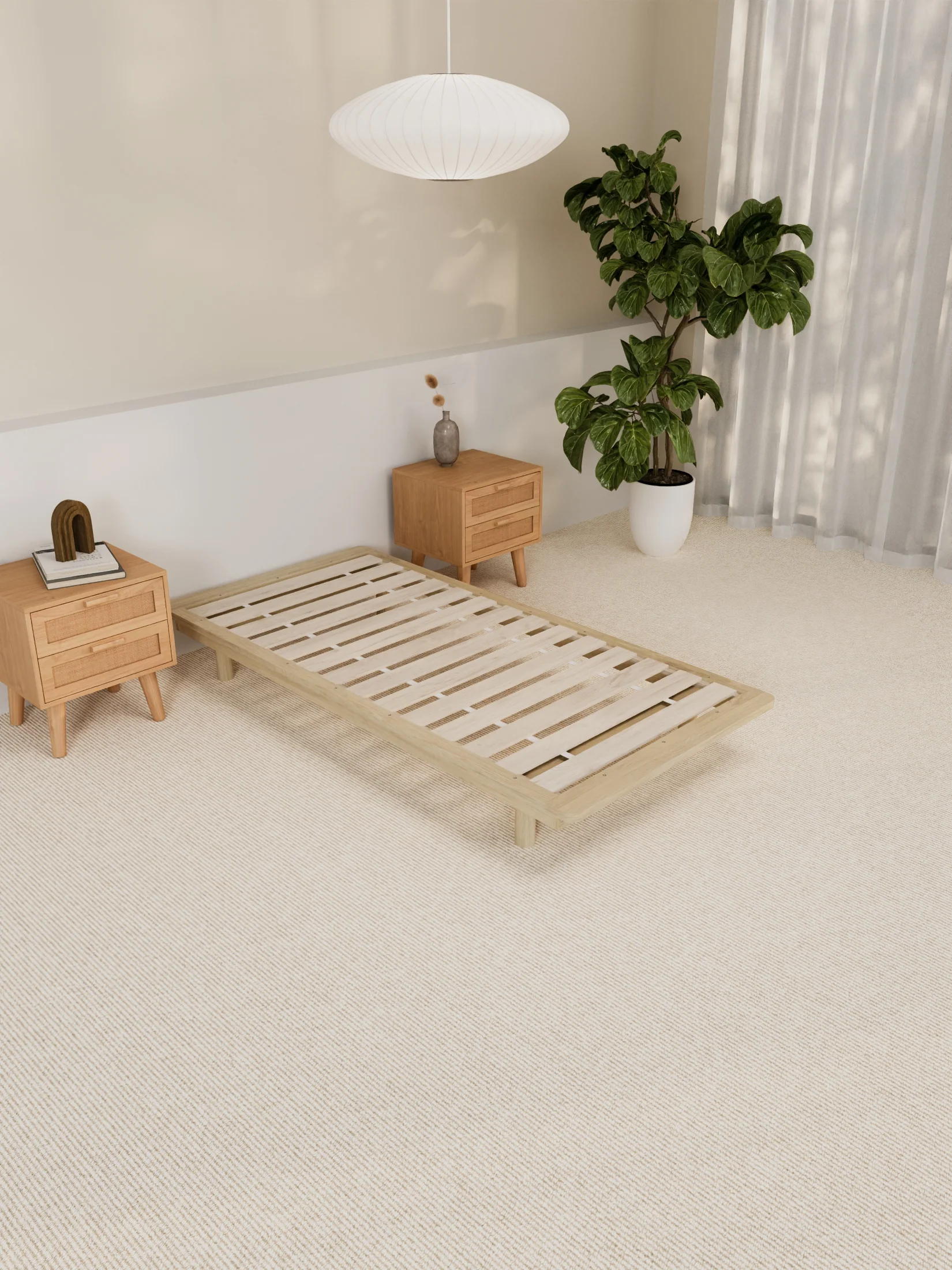 Harper Wooden Bed Base - Image 5