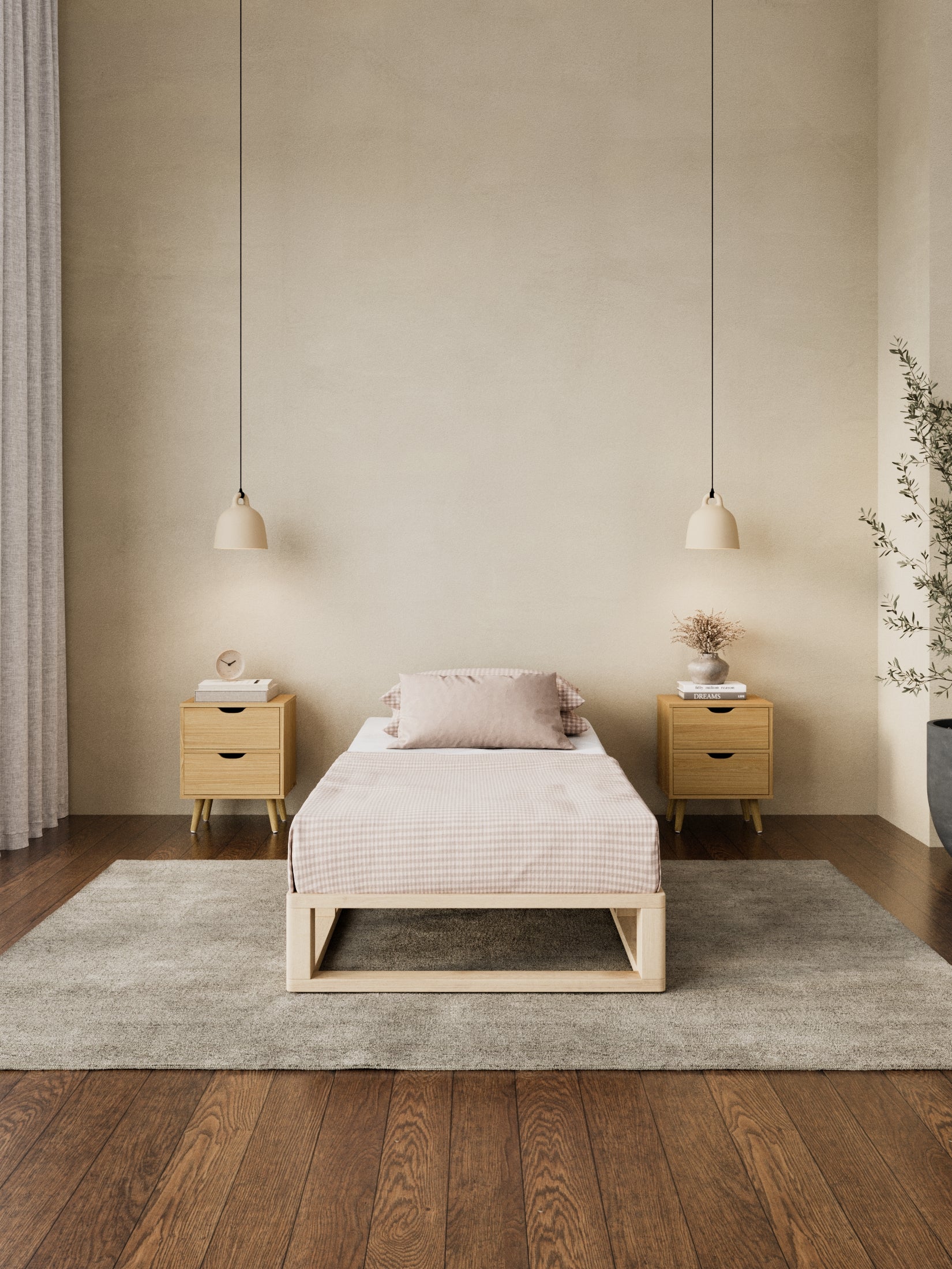 Oasis Pallet Wooden Bed Base - Image 6