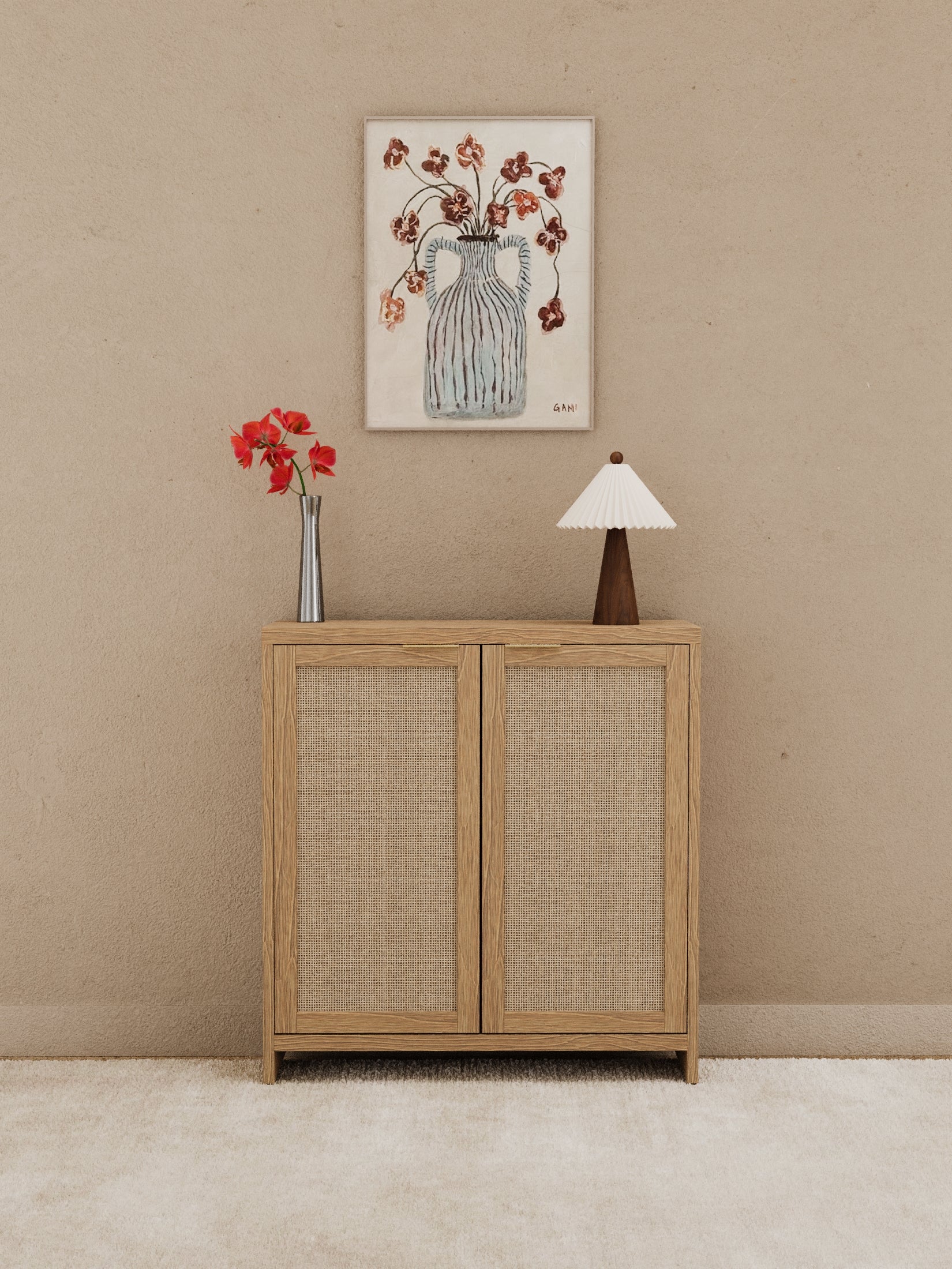 Stevie Wooden Sideboard Cabinet Bundle 158cm - Image 3