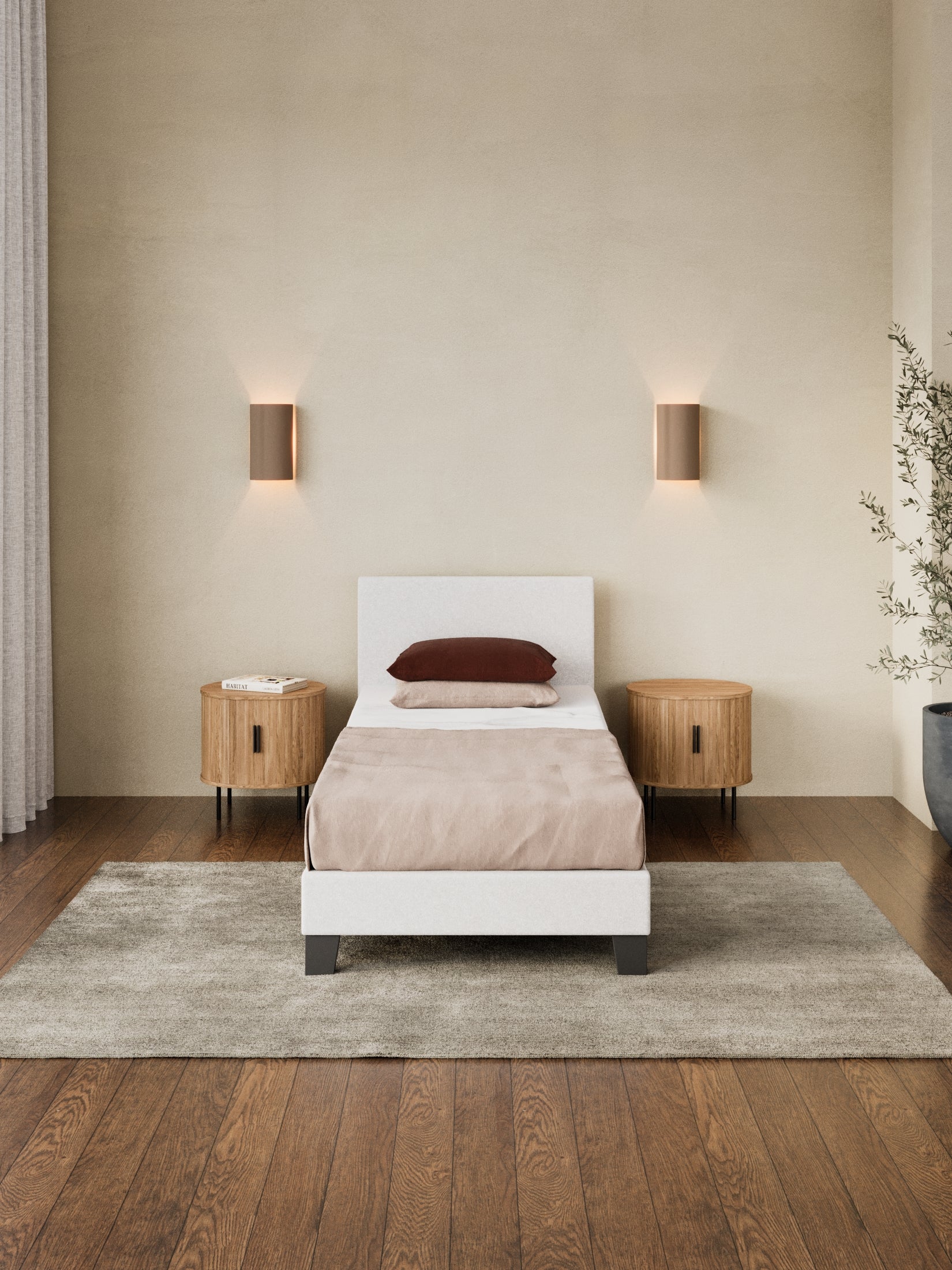 Tori Cloud Boucle Bed Frame - Image 5