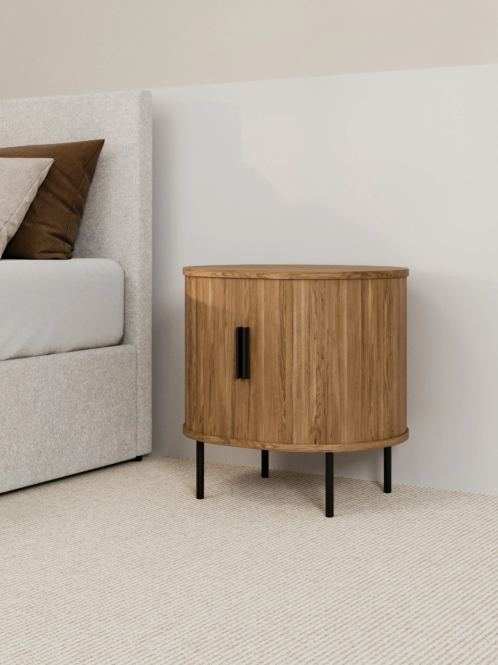 William Mid-Century Bedside Table - Image 3